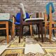 Set of 6 mismatched 1960s Scandinavian chairs