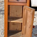 Marble top nightstand