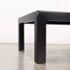 Vintage lacquered wooden coffee table, Italy, 1970s-1980s.