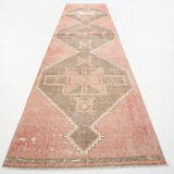 3x12 geometric neutral turkish runner rug, 379x91cm