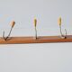 Portemanteau mural en bois