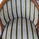 Paire de fauteuils "col de cygne"