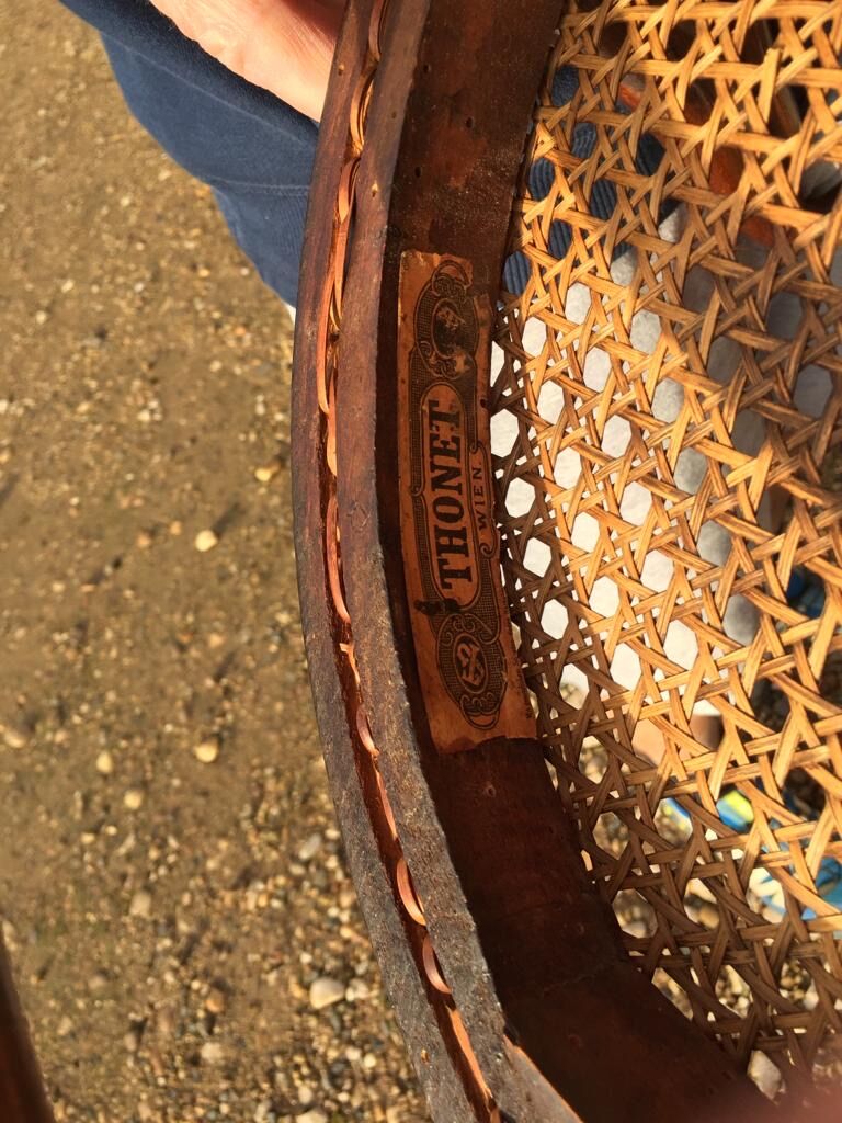 Set of 6 chairs Thonet number 20