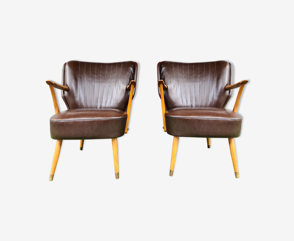 Pair of cocktail chairs 50'