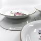 6 earthenware soup plates • L'Amandinoise • Circa 1950