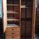 1930s beechwood wardrobe