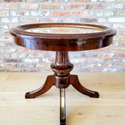 Round side table in Empire style, Hollywood Regency