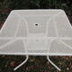 Table de jardin en métal perforé Emu