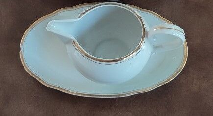 saucière en porcelaine allemande blanche kahla