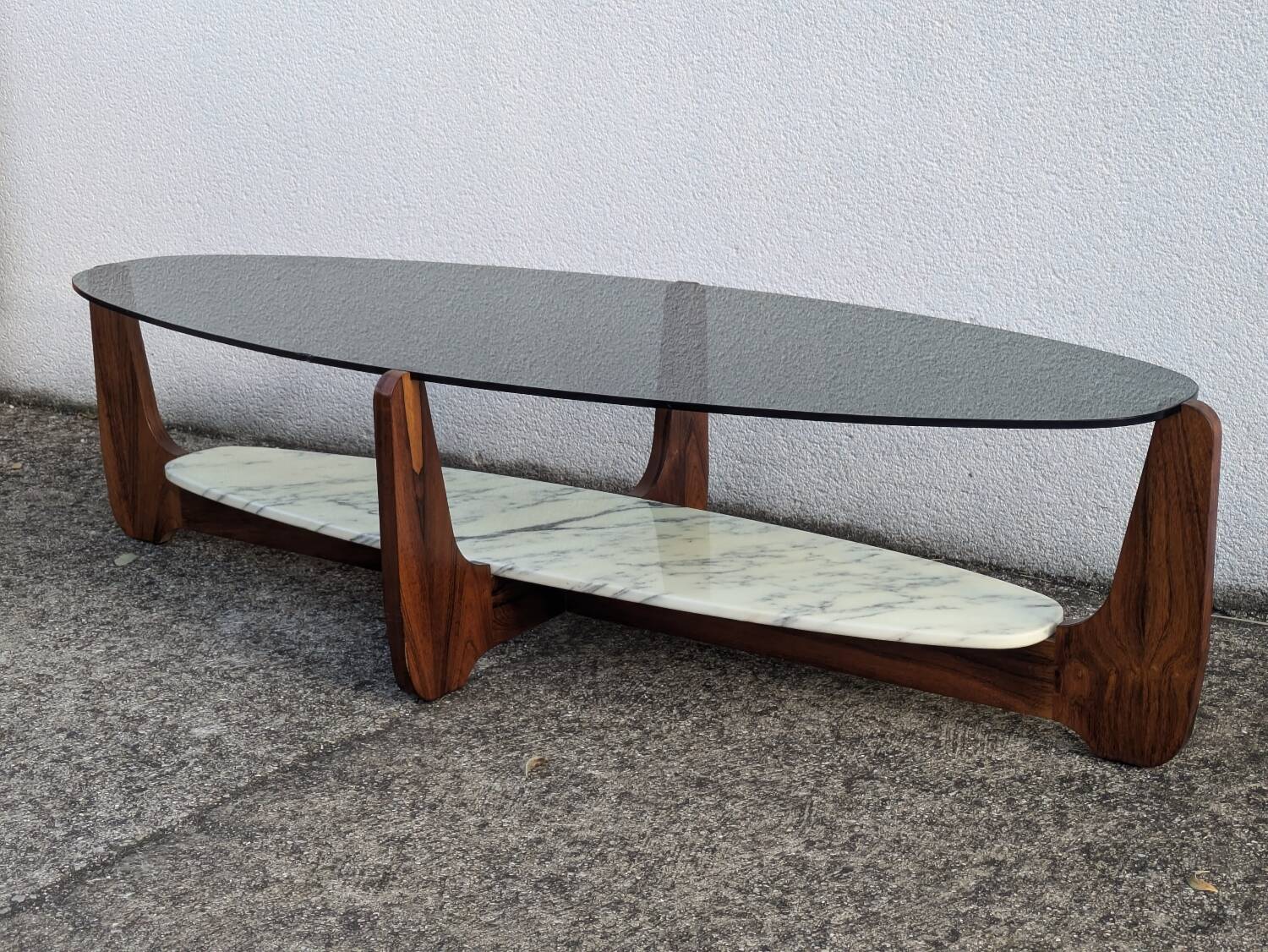 Coffee table by Hugues Poignant, 1960/70 vintage, France, Design