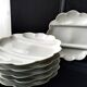 6 Limoges porcelain asparagus plates