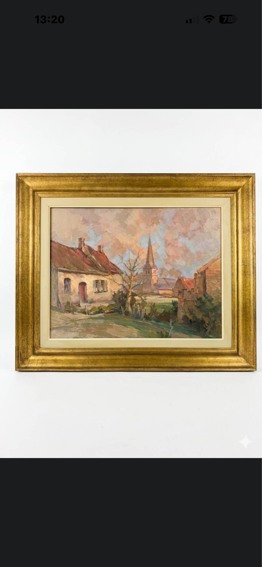 Oil on panel - adrien wernaers (1899-1977)
