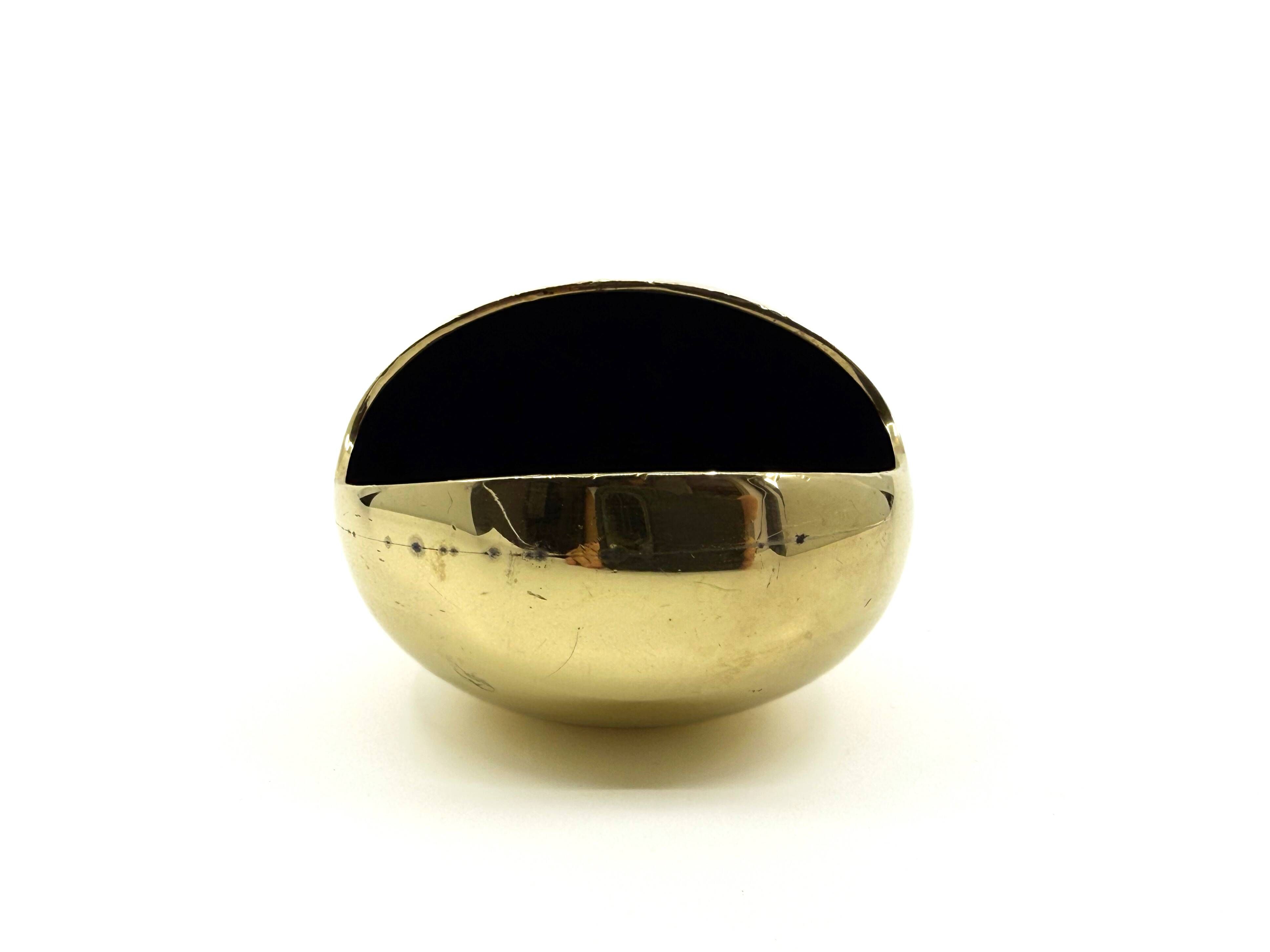 Modernist ashtray "the smile" • Hans Bundle for Carl Cohr • Denmark 50s