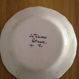 Martres Tolosane Earthenware plate