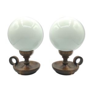 2 lampes de chevets