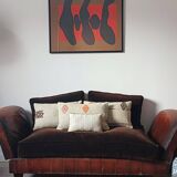 Set of Three Vintage Moorish Style Handloom Wool Kilim Pillows