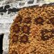 70s wool rug handwoven