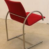 Set of 8 Metaform Circle dining chairs