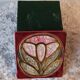 Rare Mithe Espelt jewelry box with floral decoration
