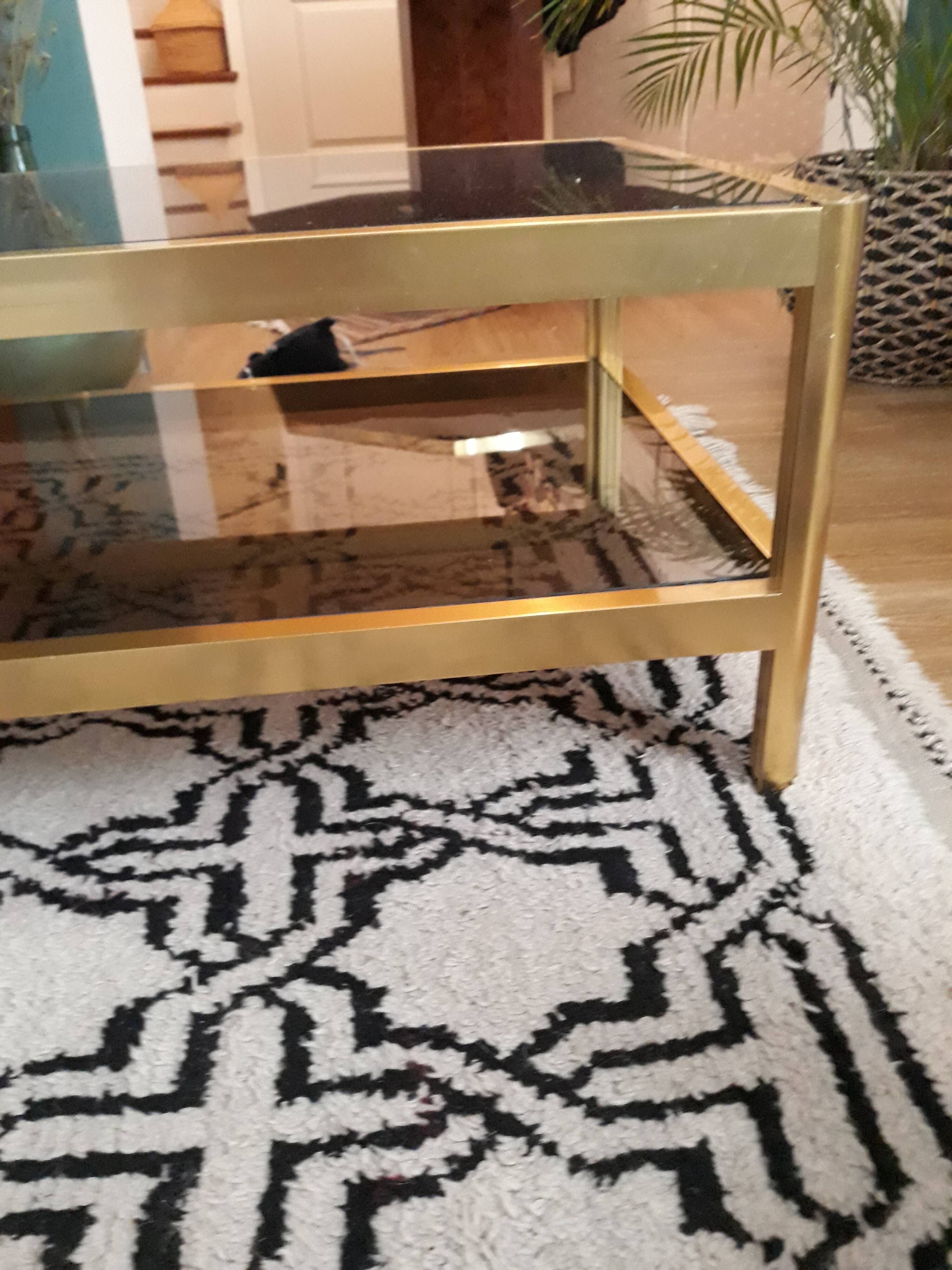 Table basse Roche Bobois années 70 80