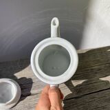 Asian blue and white ceramic teapot