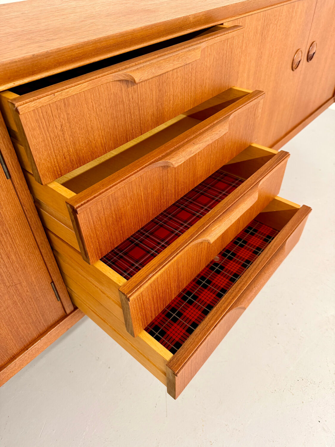 Vintage Scandinavian sideboard designed by Marten Franckena Fristho.