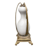 Porcelain and bronze vase