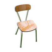 Chaise de cuisine stratifie inox