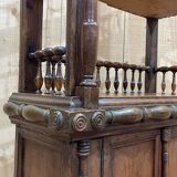 Bibliothèque en sapin de la fin du XIXème