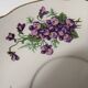 Small plates Sarreguemines Décor Violettes Lot of 5