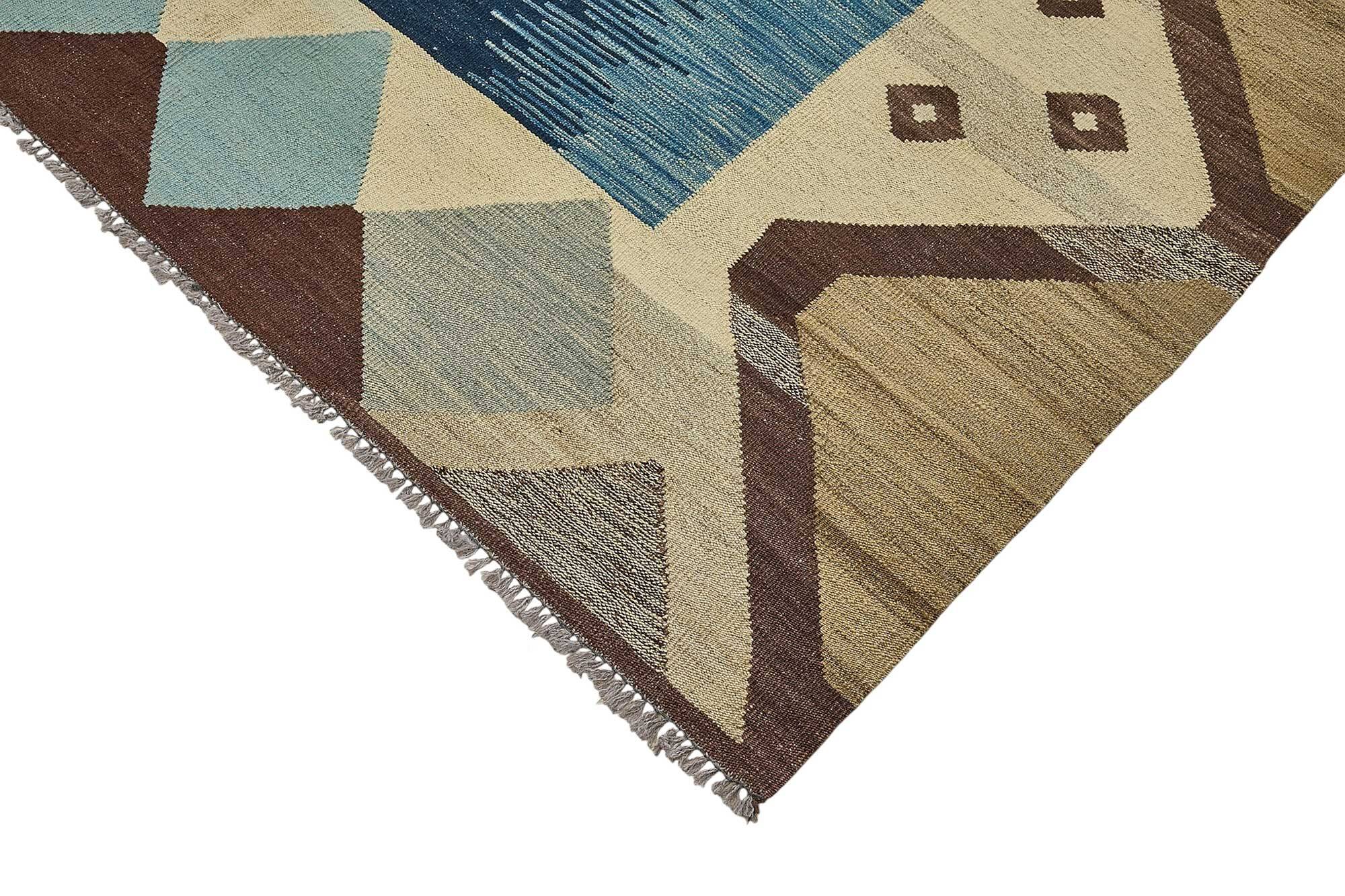 Contemporary Tribal Decorative Kilim 283 cm x 344 cm
