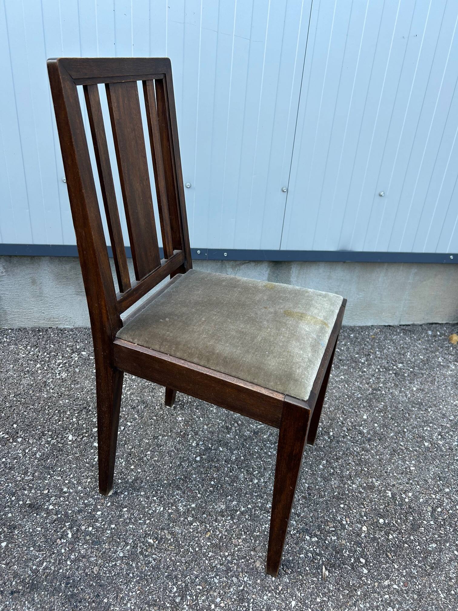 pair of art deco chairs