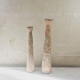 2  vases sculptural wabi by stenert