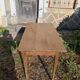 Small table in raw oak