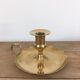 Brass cellar rat candle holder