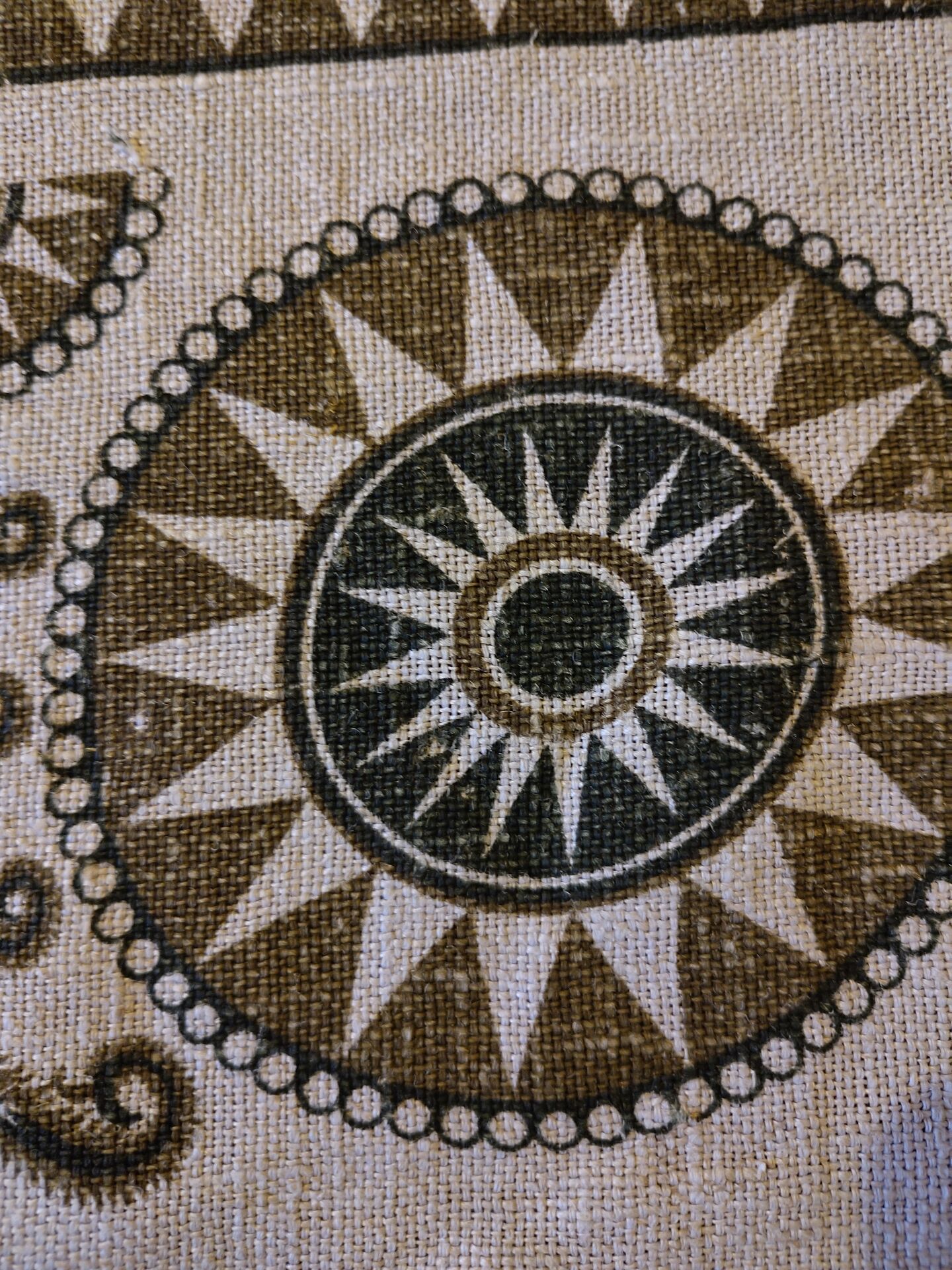 Chemin de table, années 60-70