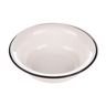 Vintage enameled white bowl