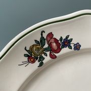 Set of 7 flat plates villeroy and boch vieux strasbourg