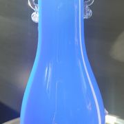 Vase italien en verre soufflé d'art