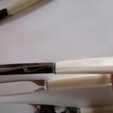 Set of 12 Bakelite table and dessert knives