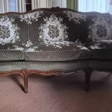 Canapé banquette 3 places style Louis XV ou Régence