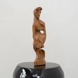 Cubist figurative sculpture by Michel Pedron
