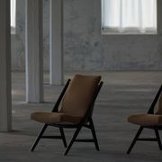 Pair of armchairs from the 50s-60s in boucle, mid-century Swedish design.