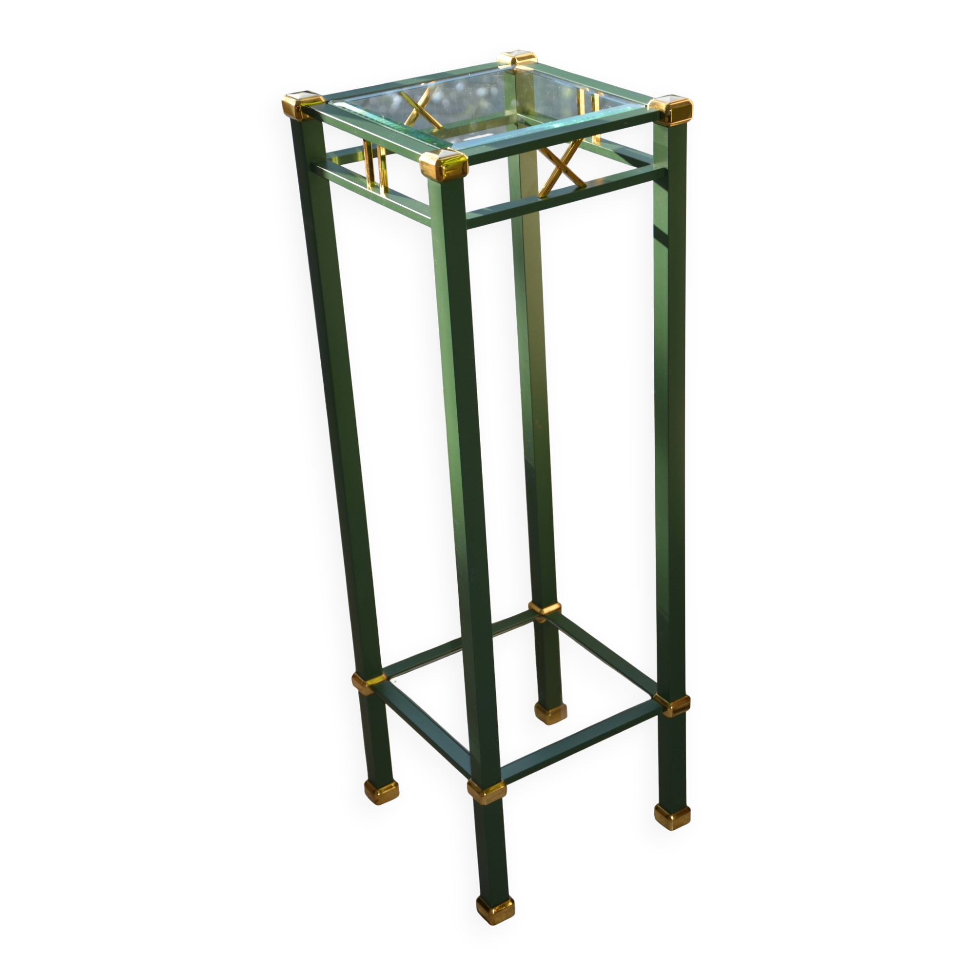Metal and brass stand Fratelli Orsenigo