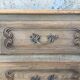 Louis XV style chest of drawers in stripped oak