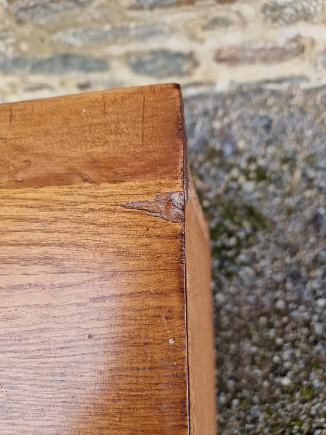 Chevet ou bout de canapé à pieds compas annèes 60/70