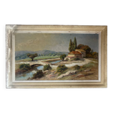 Painting on panel
