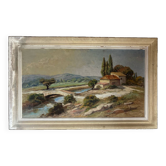 Peinture sur panneau