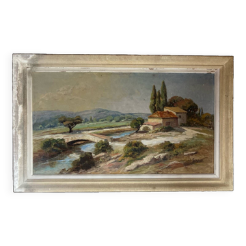 Painting on panel