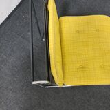 A set of 6 vintage  metal framed dinning chairs